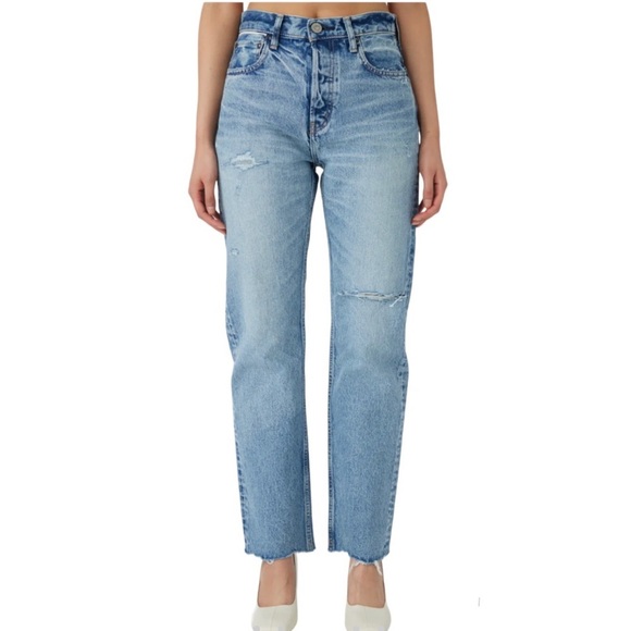 Moussy Denim - NEW Moussy Vintage Elma Wide Straight Jeans